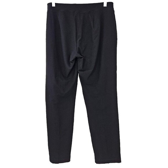 Eileen Fisher System Washable Stretch Crepe Slim Ankle Pant Black Women’s Size S - Picture 2 of 11